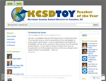 Tablet Screenshot of kcsdtoy.wordpress.com