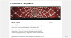 Desktop Screenshot of confessionsofasingleheart.wordpress.com