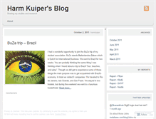 Tablet Screenshot of harmkuiper.wordpress.com