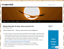 Tablet Screenshot of crnagorataiji.wordpress.com