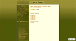 Desktop Screenshot of anilrazb.wordpress.com