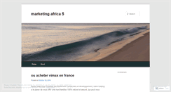 Desktop Screenshot of marketingafrica5.wordpress.com