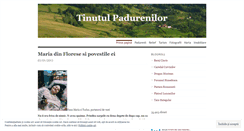 Desktop Screenshot of padureni.wordpress.com
