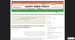 Desktop Screenshot of alertindia.wordpress.com