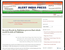 Tablet Screenshot of alertindia.wordpress.com