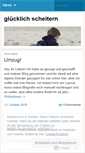 Mobile Screenshot of gluecklichscheitern.wordpress.com