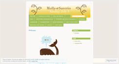 Desktop Screenshot of mollyandsaverio.wordpress.com