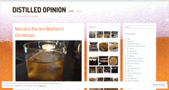 Desktop Screenshot of distilledopinion.wordpress.com