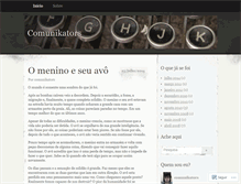 Tablet Screenshot of comunikators.wordpress.com