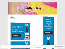 Tablet Screenshot of dragflyy.wordpress.com
