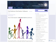 Tablet Screenshot of csrblg.wordpress.com