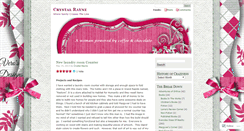 Desktop Screenshot of crystalrayneauthor.wordpress.com