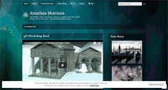 Desktop Screenshot of jonathanmorrison.wordpress.com
