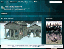 Tablet Screenshot of jonathanmorrison.wordpress.com