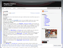 Tablet Screenshot of penguinscriativos.wordpress.com