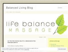 Tablet Screenshot of oaklandmassage.wordpress.com