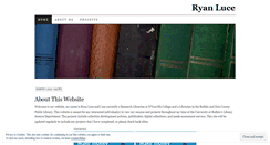 Desktop Screenshot of luceryan.wordpress.com