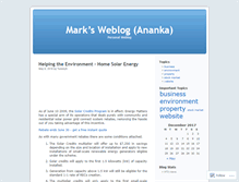 Tablet Screenshot of ananka.wordpress.com