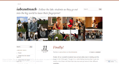 Desktop Screenshot of iabcoutreach.wordpress.com
