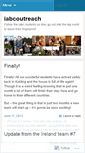 Mobile Screenshot of iabcoutreach.wordpress.com