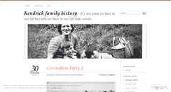 Desktop Screenshot of kendrickfolk.wordpress.com