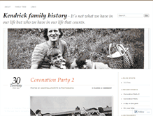 Tablet Screenshot of kendrickfolk.wordpress.com