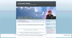 Desktop Screenshot of epurwanto.wordpress.com