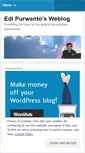 Mobile Screenshot of epurwanto.wordpress.com