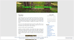 Desktop Screenshot of fredericsdurbin.wordpress.com