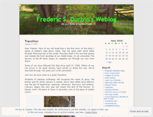 Tablet Screenshot of fredericsdurbin.wordpress.com