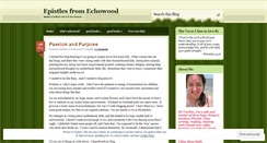 Desktop Screenshot of echowood.wordpress.com