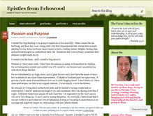Tablet Screenshot of echowood.wordpress.com