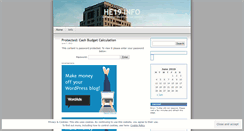 Desktop Screenshot of finance78.wordpress.com