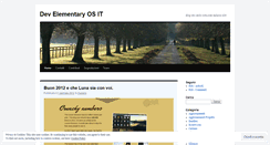 Desktop Screenshot of elementaryositdev.wordpress.com