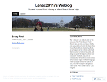 Tablet Screenshot of lenac2011.wordpress.com