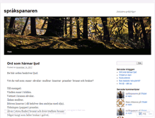 Tablet Screenshot of diskuterasvenska.wordpress.com