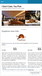 Mobile Screenshot of idontcareyoupick.wordpress.com
