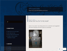 Tablet Screenshot of leftcoastscales.wordpress.com