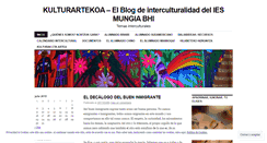 Desktop Screenshot of kulturartekoa.wordpress.com