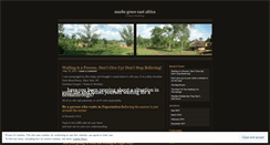 Desktop Screenshot of marksgraceeastafrica.wordpress.com