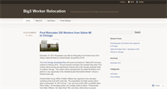 Desktop Screenshot of big3workerrelocation.wordpress.com