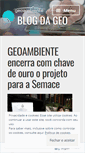 Mobile Screenshot of geoamb.wordpress.com