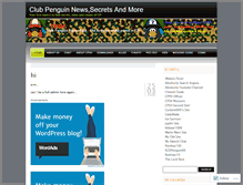 Tablet Screenshot of clubpenguinsecretsnewsandmore.wordpress.com