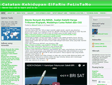 Tablet Screenshot of ahmadfarisi.wordpress.com