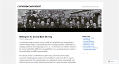 Desktop Screenshot of curiouseconomist.wordpress.com