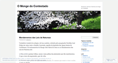 Desktop Screenshot of mongedocontestado.wordpress.com