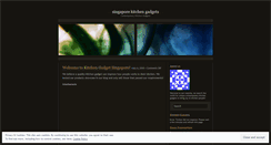 Desktop Screenshot of kitchengadget.wordpress.com