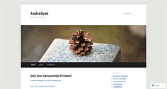 Desktop Screenshot of androsym.wordpress.com