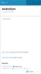 Mobile Screenshot of androsym.wordpress.com