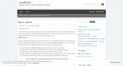 Desktop Screenshot of pray4tunisia.wordpress.com